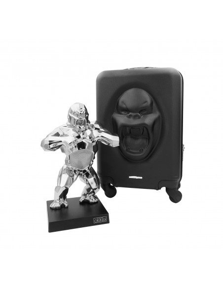 Orlinski - Kiwi Kong - Chrome - Enceinte et chargeur induction Richard Orlinski - 12