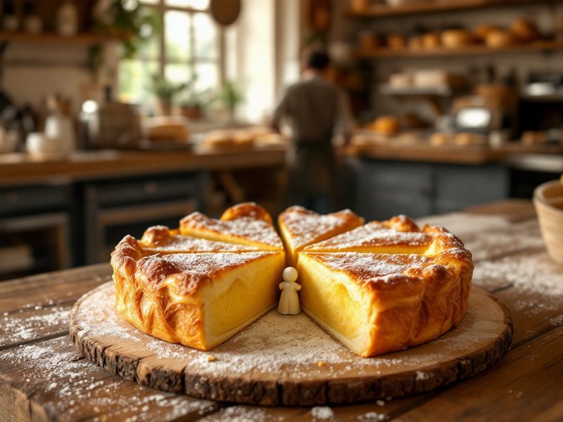 Visuel de post généré par Pico pour une boulangerie : pain de campagne au levain