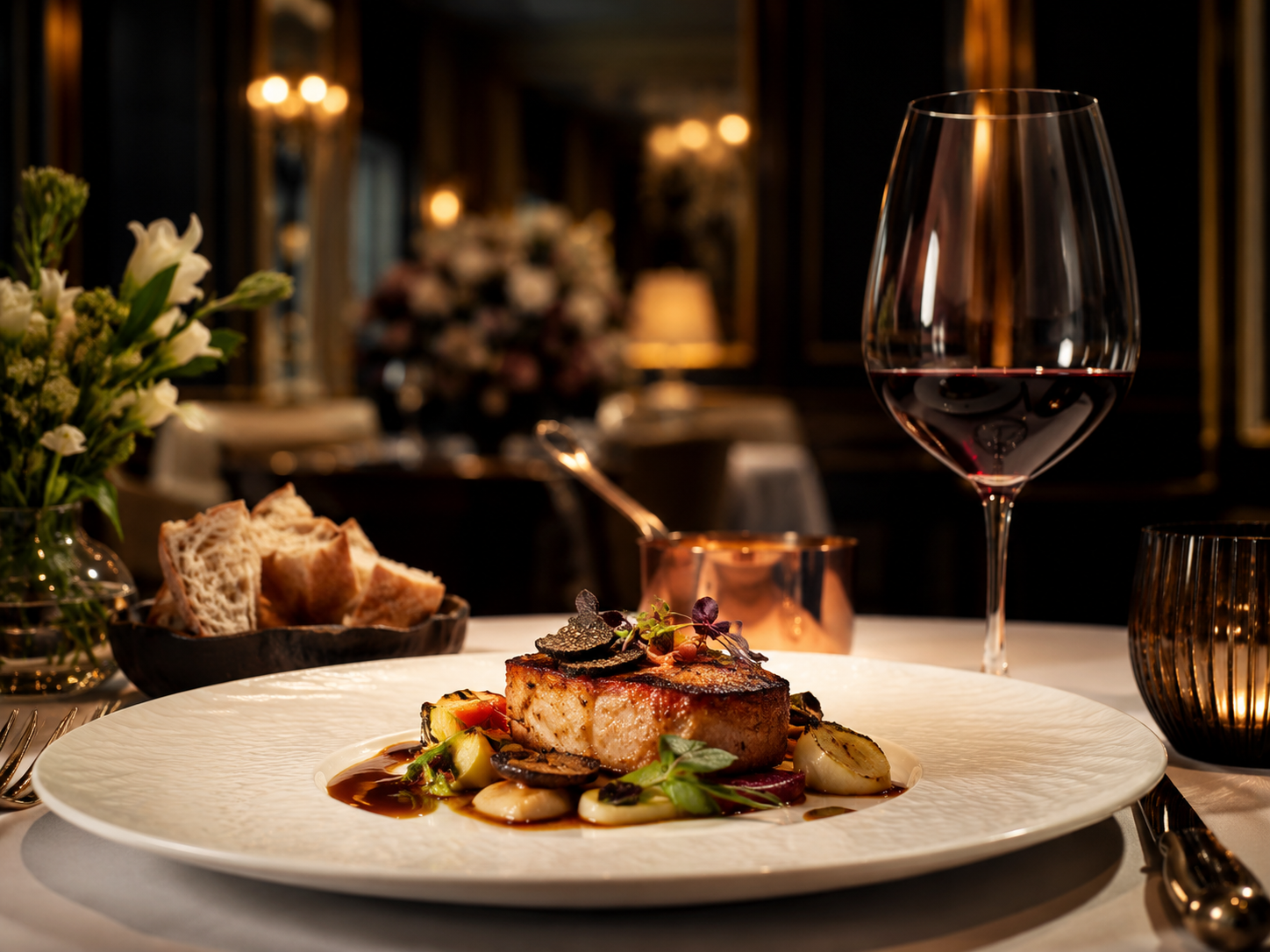 Aperçu du template Expérience - Restaurant
