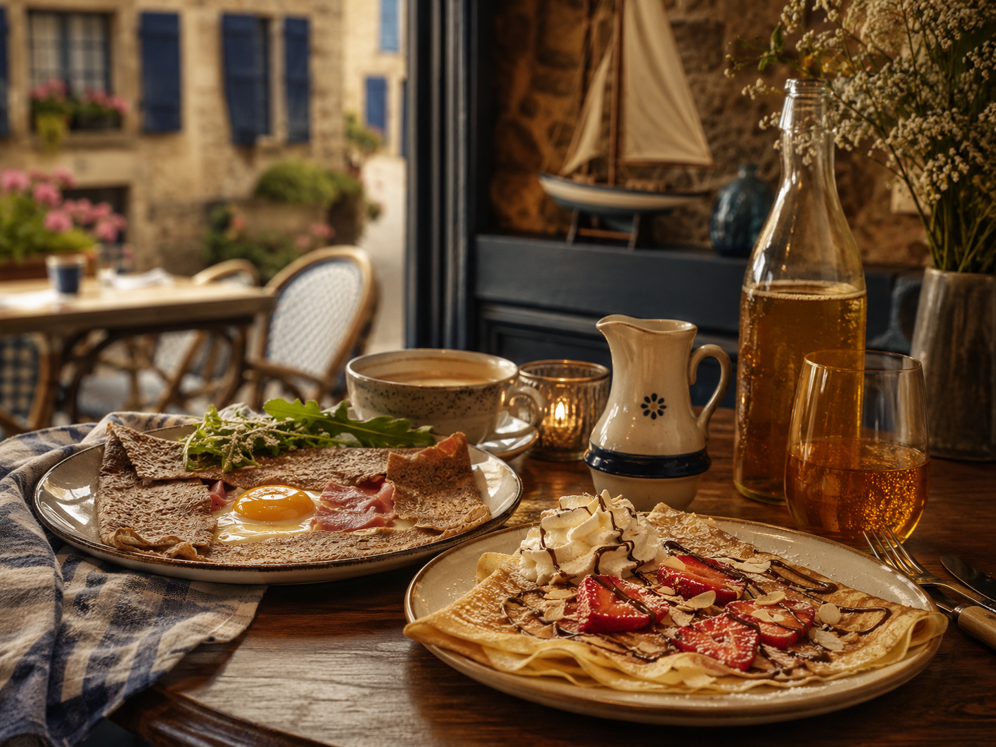 Aperçu du template Breizh Gourmande - Crêperie