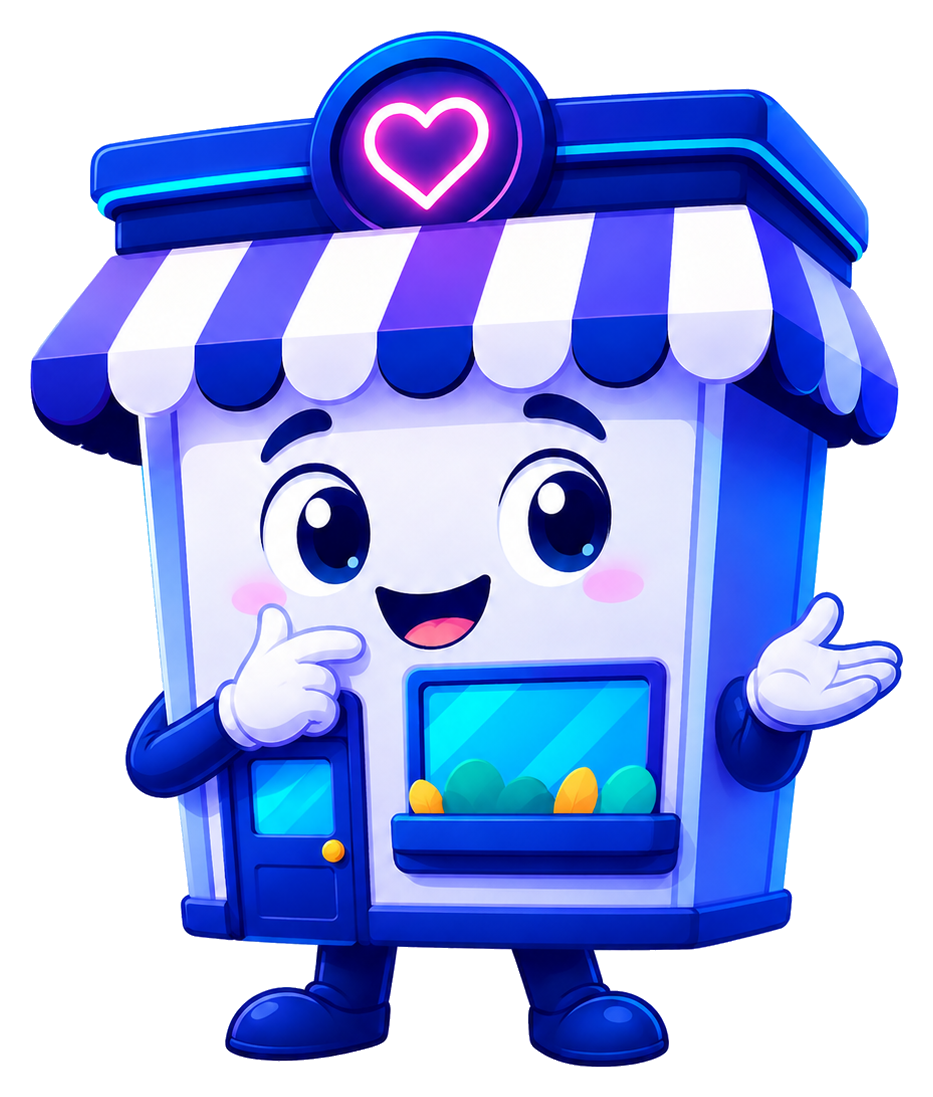 Pico, mascotte coach IA Commerçants Connectés